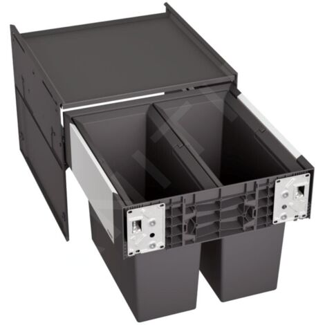 Blanco Select - Poubelle encastrable, divisée, volume de 32 l 526200
