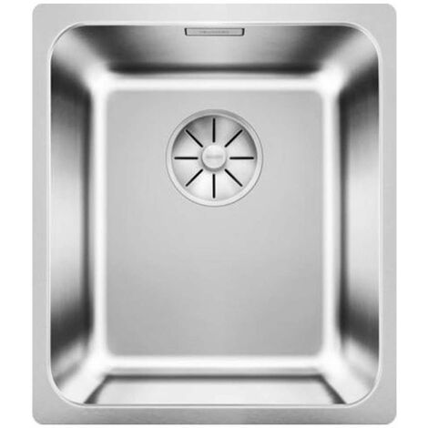 Blanco Solis 340 - Lavello, 38x44 cm, acciaio inox spazzolato 526116