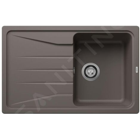 Blanco Sona 45 - Évier en silgranit, 780x500 mm, gris 527332