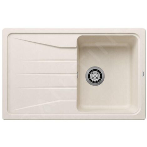 Blanco Sona 45 - Évier en silgranit, 78x50 cm, blanc doux 527149