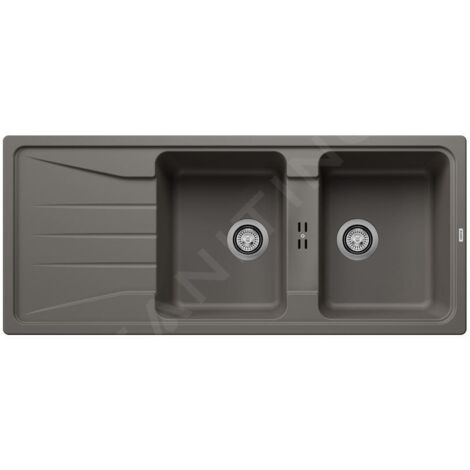 Blanco Sona 8 - Évier en silgranit, 1160x500 mm, gris 527339