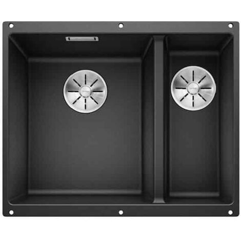 Blanco Subline 340/160 - Évier en Silgranit, 555x460 mm, InFino, bac à gauche, anthracite 523548