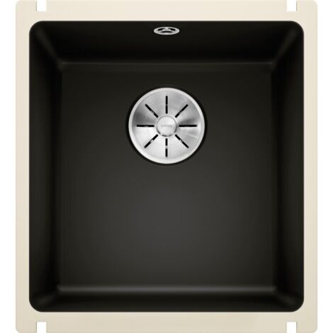 Blanco Subline 375 - Keramikspüle, 46x41 cm, InFino, schwarz 523732