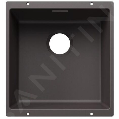 Blanco Subline 400 - Évier en silgranit, 40x40 cm, gris rocher 527790