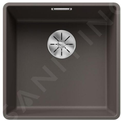 Blanco Subline 400 - Évier en silgranit, 427x427 mm, InFino, gris 527348
