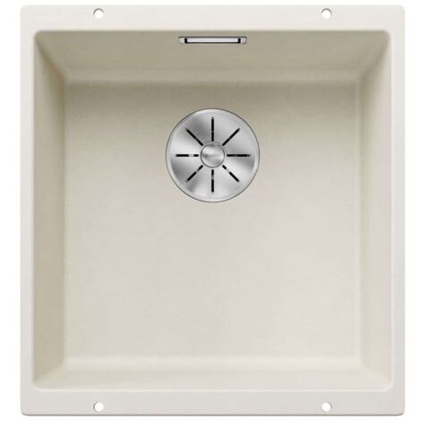 Blanco Subline 400 - Évier en Silgranit, 430x460 mm, InFino, blanc doux 527166