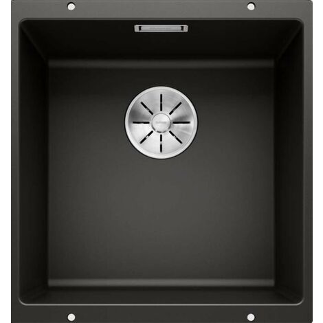 Blanco Subline 400 - Évier en silgranit, 430x460 mm, InFino, noir 525990