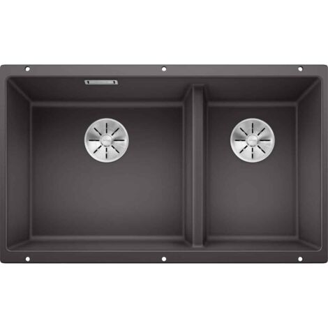 Blanco Subline 430/270 - Évier en silgranite, 755x460 mm, gris rocher 523152