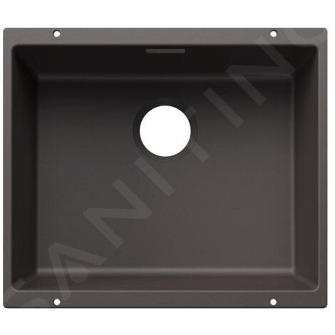 Blanco Subline 500 - Évier en silgranit, 50x40 cm, gris rocher 527798