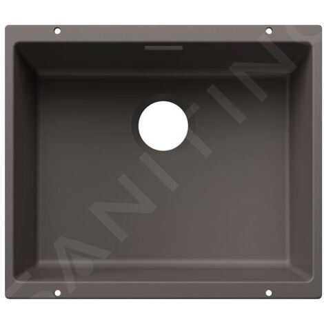 Blanco Subline 500 - Évier en silgranit, 50x40 cm, gris volcan 527795