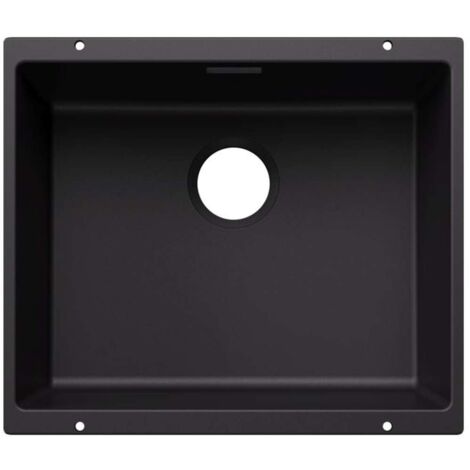 Blanco Subline 500 - Évier en silgranit, 53x46 cm, noir 527794