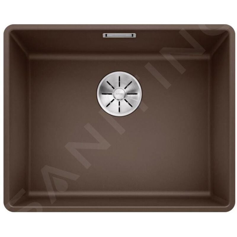 Blanco - Subline 500 - Évier en silgranite, 527x427 mm, café 523537
