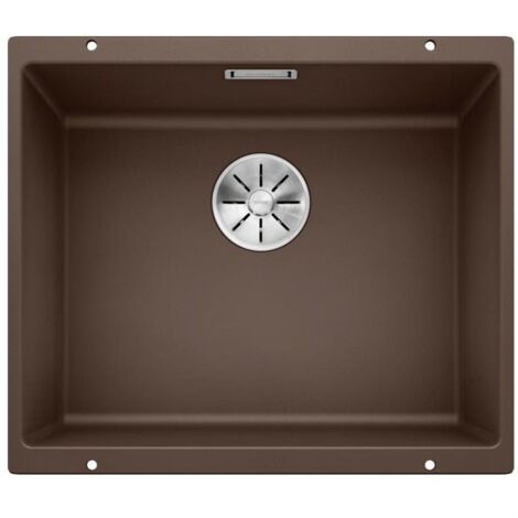 Blanco SUBLINE 500-U Subline Lavello sottotop cm. 53 x 46 silgranit caffe'