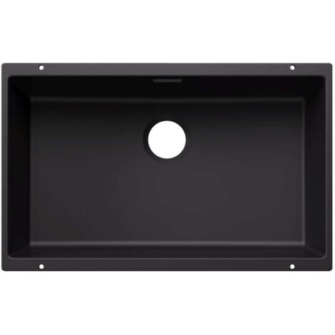 Blanco Subline 700 - Évier en silgranit, 70x40 cm, noir 527802