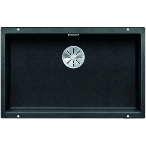 Blanco Subline 700 - Évier en silgranit, 73x46 cm, noir 526001