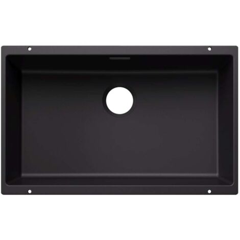 Blanco Subline 700 - Évier en silgranit, 73x46 cm, noir 527802