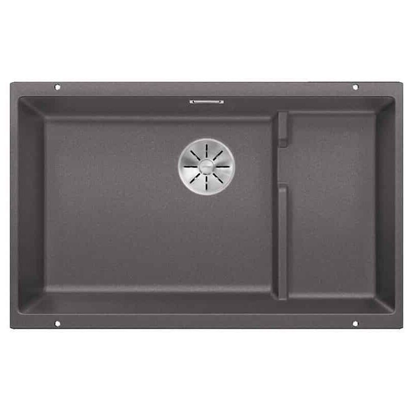 Evier Blanco Subline 700-U Level Silgranit - Gris Rocher - Accessoire : Avec