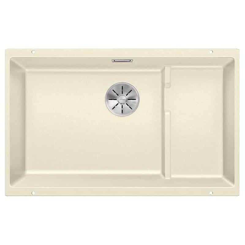 Evier Blanco Subline 700-U Level Silgranit - Jasmin - Accessoire : Avec