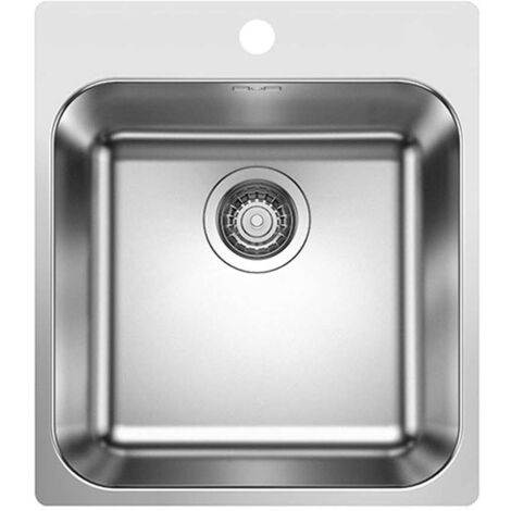 Blanco Supra 400 - Spüle, 44x50 cm, gebürsteter Edelstahl 526352