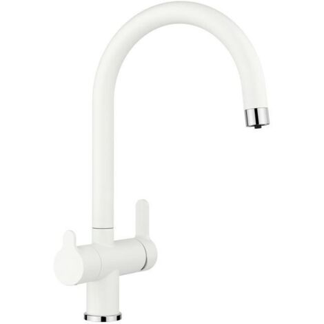 Blanco Trima - Mitigeur d’évier avec fonction filtrante, blanc 526218