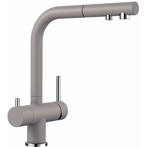 Blanco x Lavello da Cucina in Acciaio Inossidabile, 1 V, Alluminio Metallico