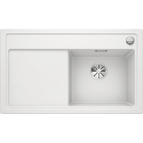 Blanco Zenar 45 - Évier en silgranit, 860x510 mm, avec commande de vidage, InFino, blanc 523788