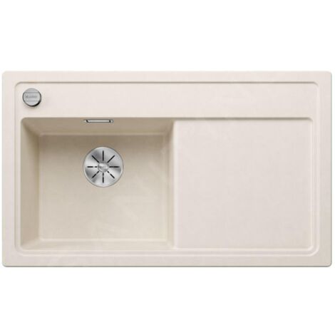 Blanco Zenar 45 - Évier en silgranit, 860x510 mm, avec commande de vidage, InFino, blanc doux 527176