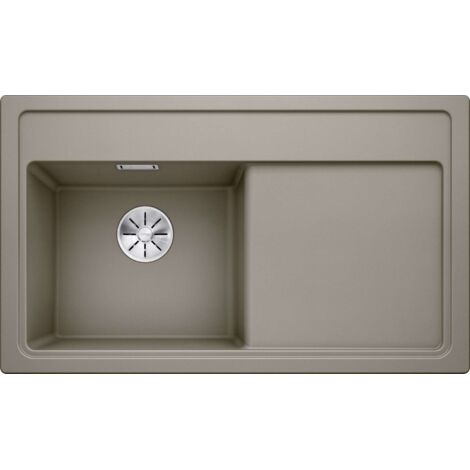 Blanco Zenar 45 - Lavello in silgranito, 86x51 cm, con comando di scarico, InFino, tartufo 523859