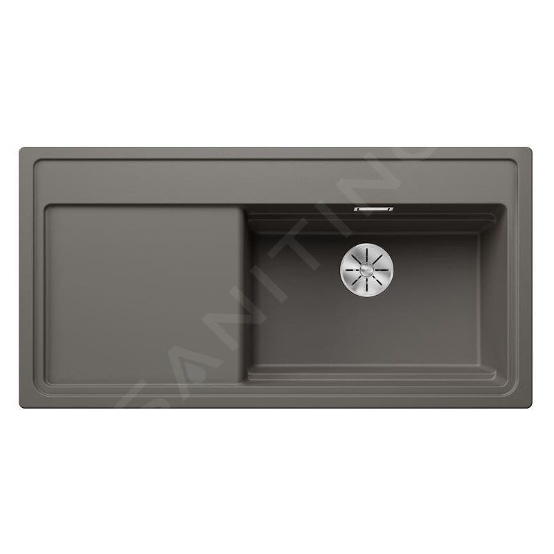 Blanco - Zenar xl 6 - Évier en silgranit 1000x510 mm, avec commande de vidage et accessoires, InFino, gris 527373