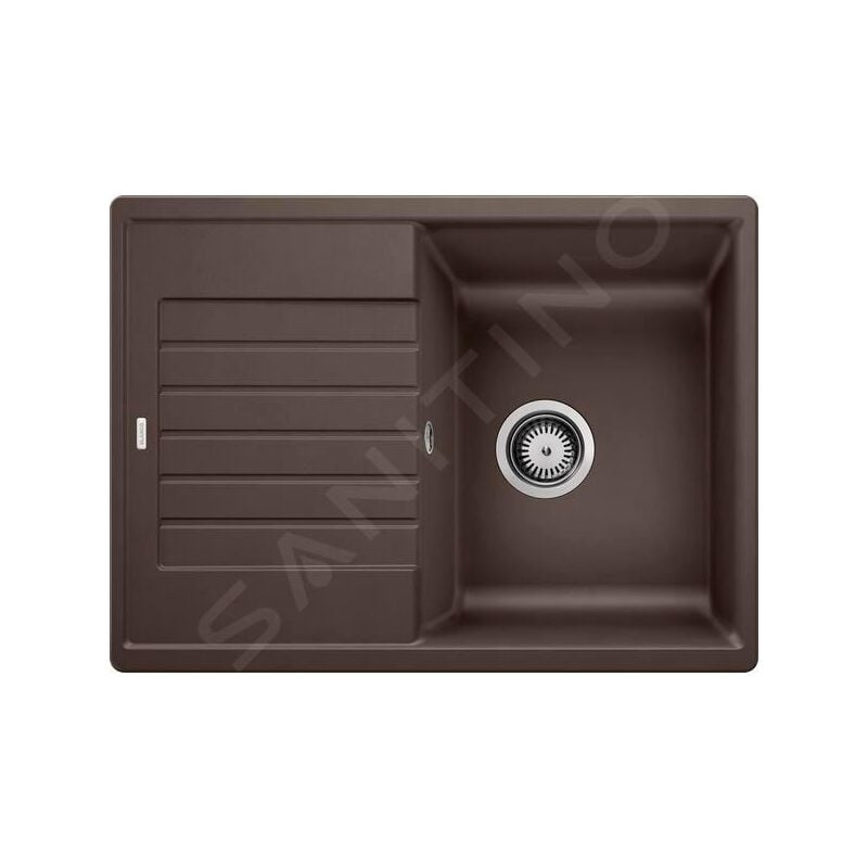 Blanco - Zia 45 - Évier en Silgranit, 680x500 mm, Compact, café 524730