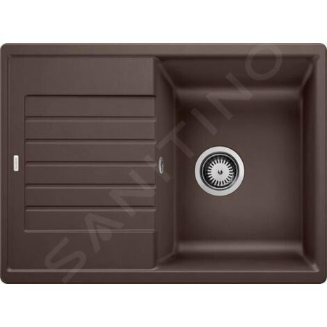 Blanco Zia 45 - Évier en Silgranit, 680x500 mm, Compact, café 524730