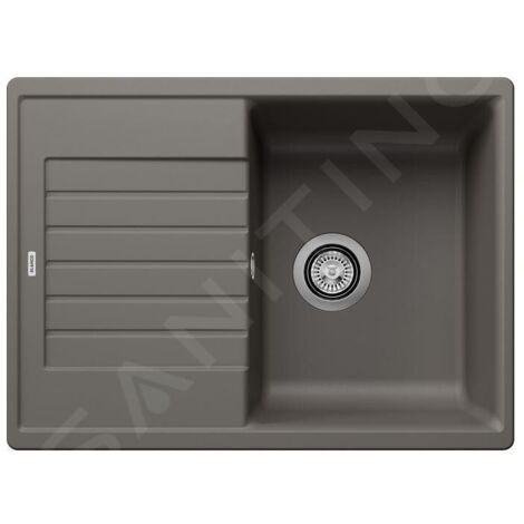 Blanco Zia 45 - Évier en silgranit, 680x500 mm, gris 527380