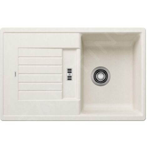 Blanco Zia 45 - Évier en silgranit, 780x500 mm, blanc doux 527200