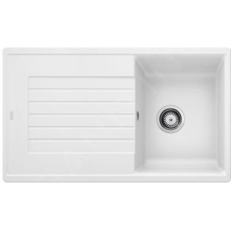Blanco Zia 45 - Évier en silgranit, 860x500 mm, blanc 516740