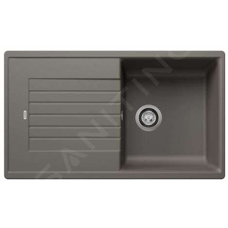 Blanco Zia 5 - Évier en silgranit, 860x500 mm, gris 527387