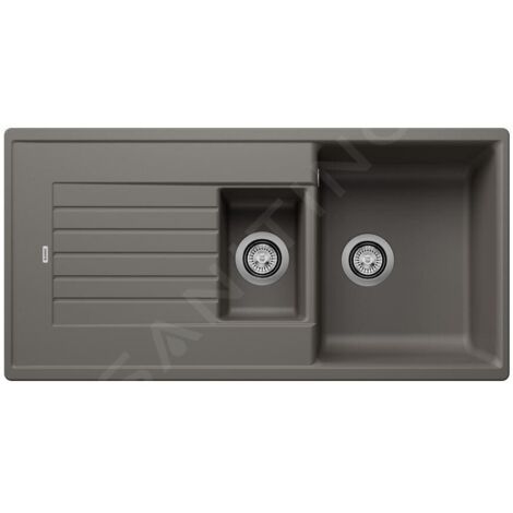 Blanco Zia 6 - Évier en Silgranit, 1000x500 mm, gris 527390
