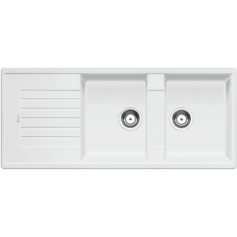 Blanco - Zia 8 - Évier en silgranit, 116x50 cm, blanc 515597