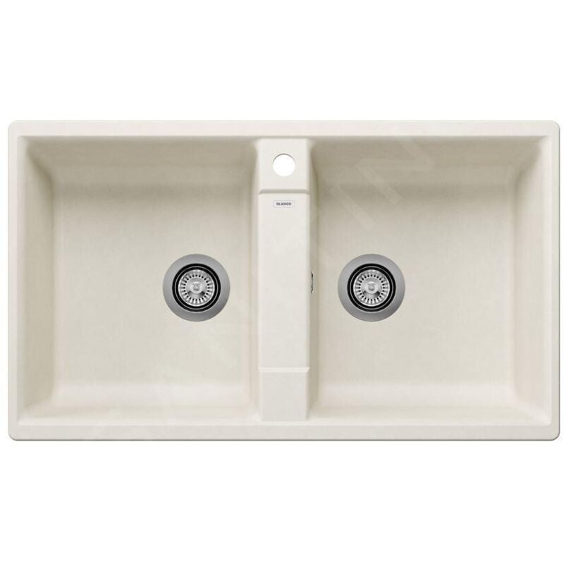 Blanco - Zia 9 - Évier en silgranit, 860x500, blanc doux 527210
