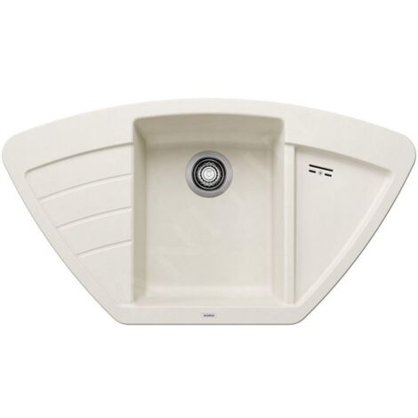 Blanco Zia 9 - Évier en Silgranit, 930x510 mm, blanc doux 527212