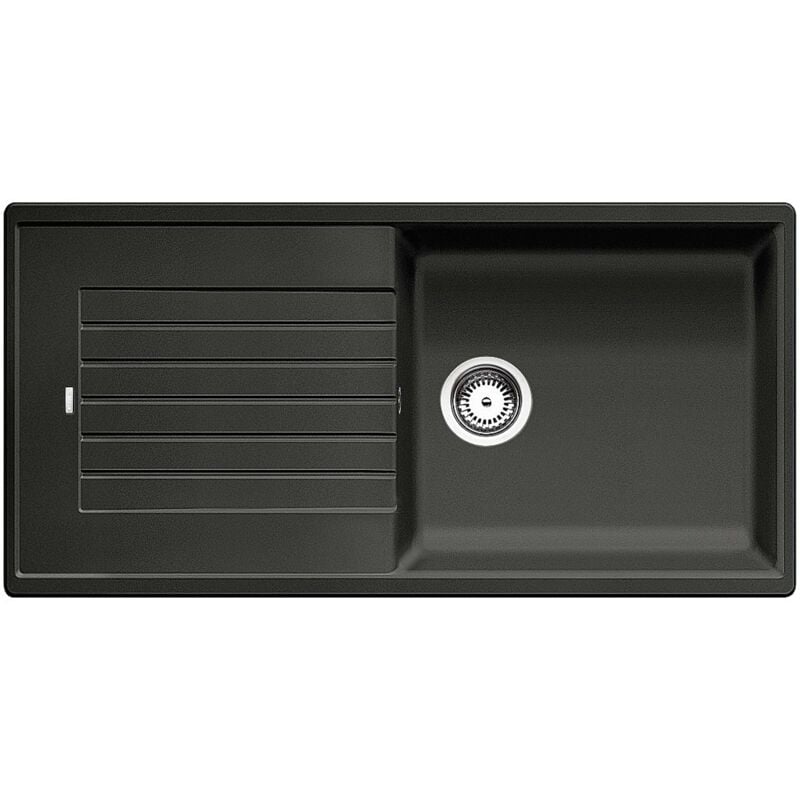 Blanco - Zia xl 6 - Évier en silgranit 100x50 cm, noir 526024