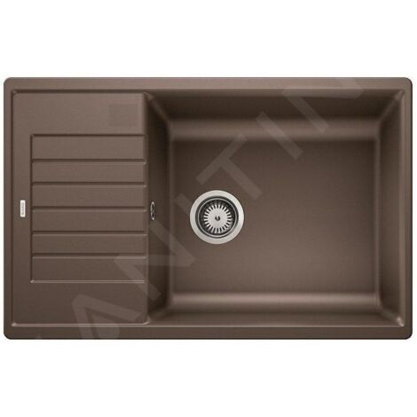 Blanco Zia XL 6 - Évier en Silgranit, 780x500 mm, Compact, café 523282