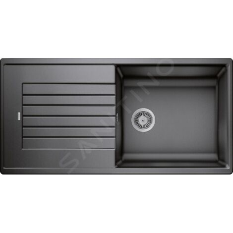 Blanco Zia XL 6 - Évier en silgranite, 1000x500 mm, avec commande de vidage, anthracite 517558