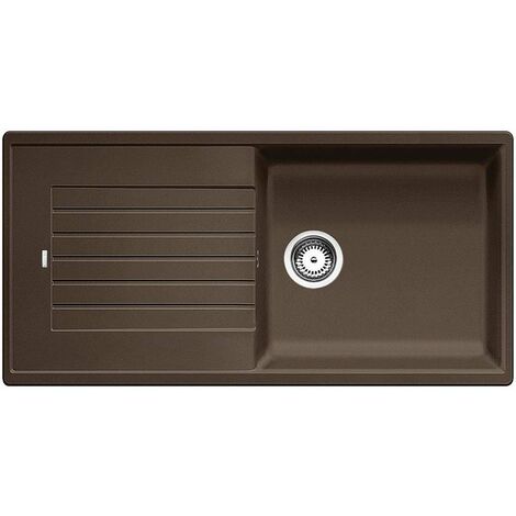Blanco Zia XL 6 - Lavello in silgranit, 100x50 cm, caffé 517577