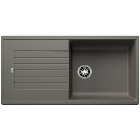 Blanco Zia XL 6 - Lavello in silgranit, 100x50 cm, grigio 527400
