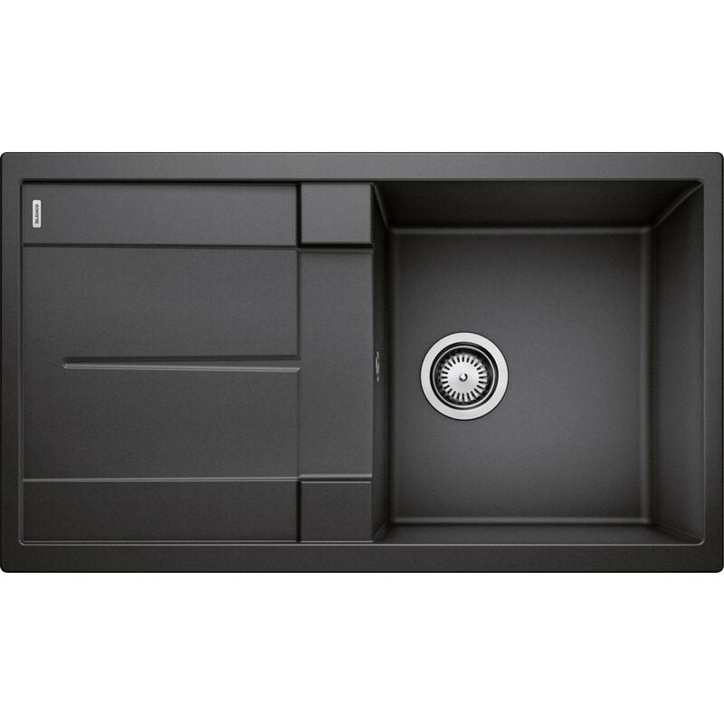 Blanco - Evier Metra 5S Silgranit - anthracite - Vidage : Automatique