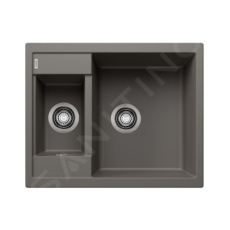 Blanco - Metra 6 - Évier en silgranit, 615x500 mm, gris 527296