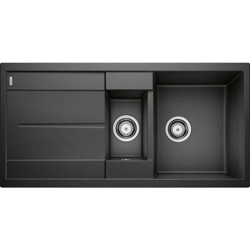 Blanco - Evier Metra 6S Silgranit - anthracite - Vidage : Automatique