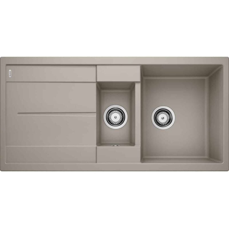 Blanco - Evier Metra 6S Silgranit - tartufo - Vidage : Manuel