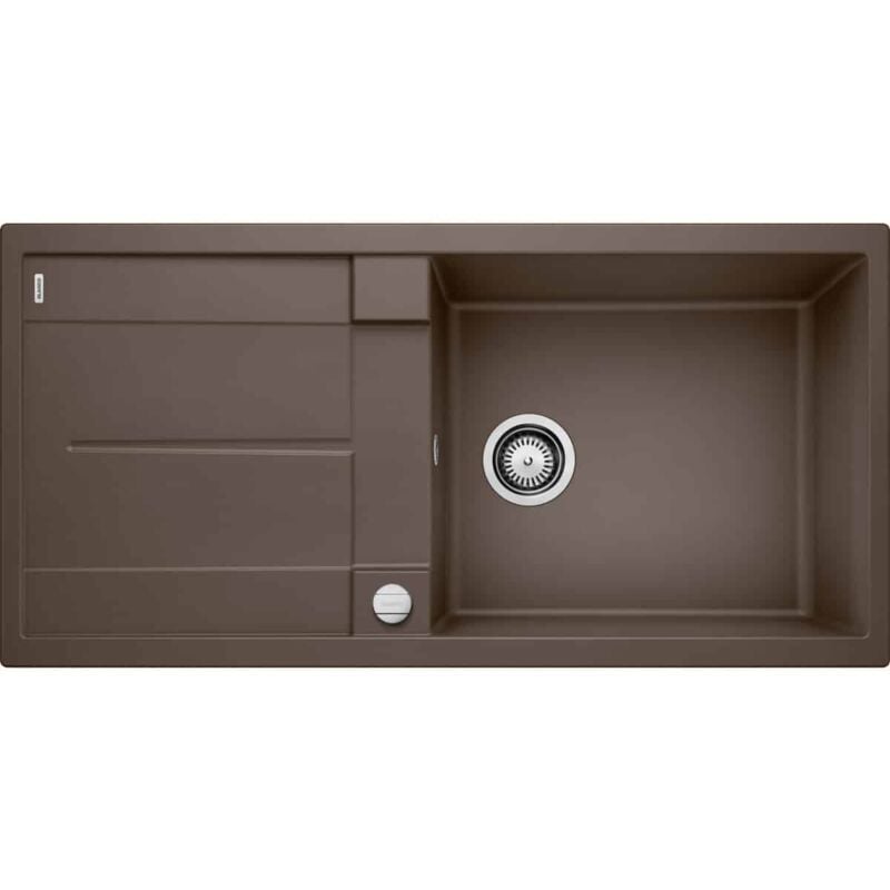 Blanco - Evier Metra xl 6S Silgranit - cafe - Vidage : Manuel