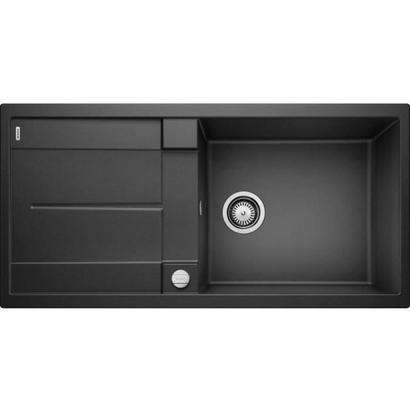 Blanco - Evier Metra xl 6S Silgranit - anthracite - Vidage : Automatique